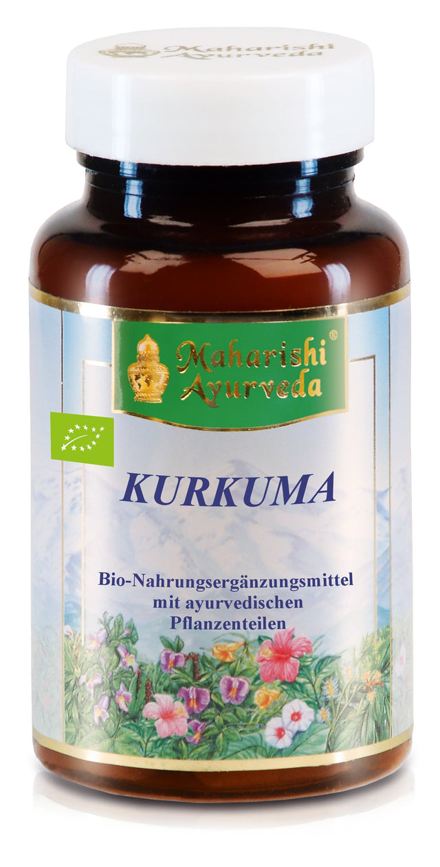 Bio Kurkuma-(Gelbwurz-) Kapseln, 60 Kapseln / 36 g - All-Bio Naturkost