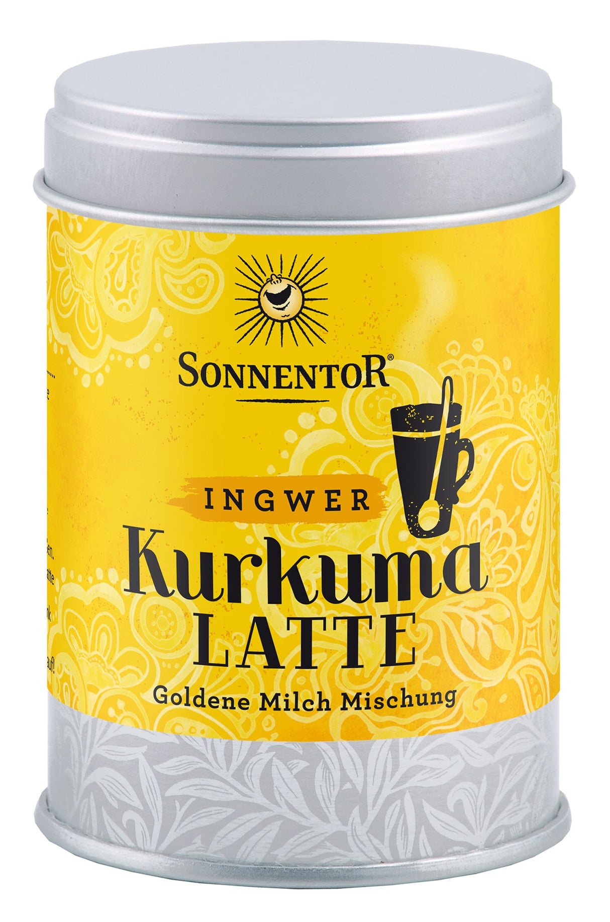 Bio Kurkuma Latte Ingwer, 60 g Dose - YOGISHOP