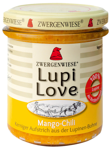 Bio Mango-Chili Aufstrich Lupi Love, 165 g - YOGISHOP