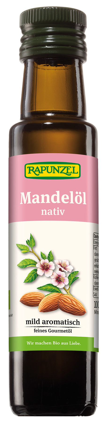 Bio Mandelöl nativ, 100 ml - YOGISHOP