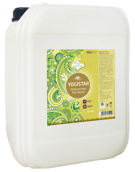 Bio Yogamatten-Reiniger - fresh green lime - 10 l - YOGISHOP