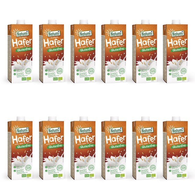 Bio Haferdrink natur glutenfrei, 12x1 l - All-Bio Naturkost