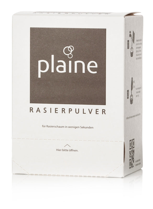 Plaine Rasierpulver Nachkaufpackung, 30 Sachets - YOGISHOP