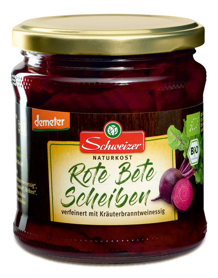 Bio rote Bete in Scheiben, 330 g - YOGISHOP