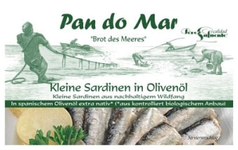 Bio Sardinen klein in Olivenöl, 120 g - YOGISHOP