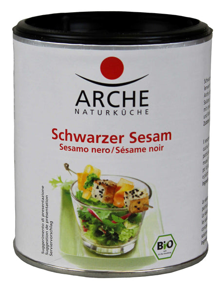 Bio  Schwarzer Sesam, 125 g - All-Bio Naturkost