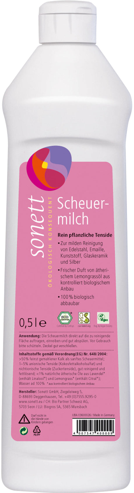 Scheuermilch, 0,5 l - YOGISHOP