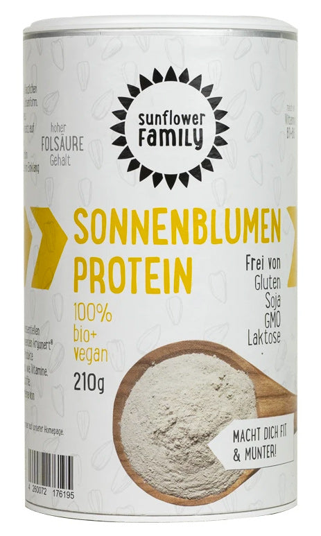 Bio Sonnenblumenprotein, 210 g - YOGISHOP