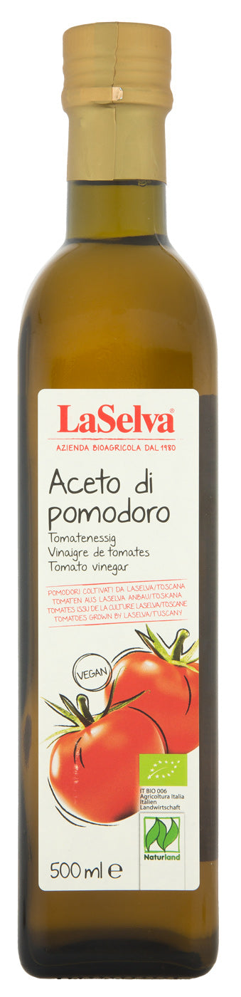 Bio Aceto di pomodoro, Tomatenessig, 0,5 l - YOGISHOP