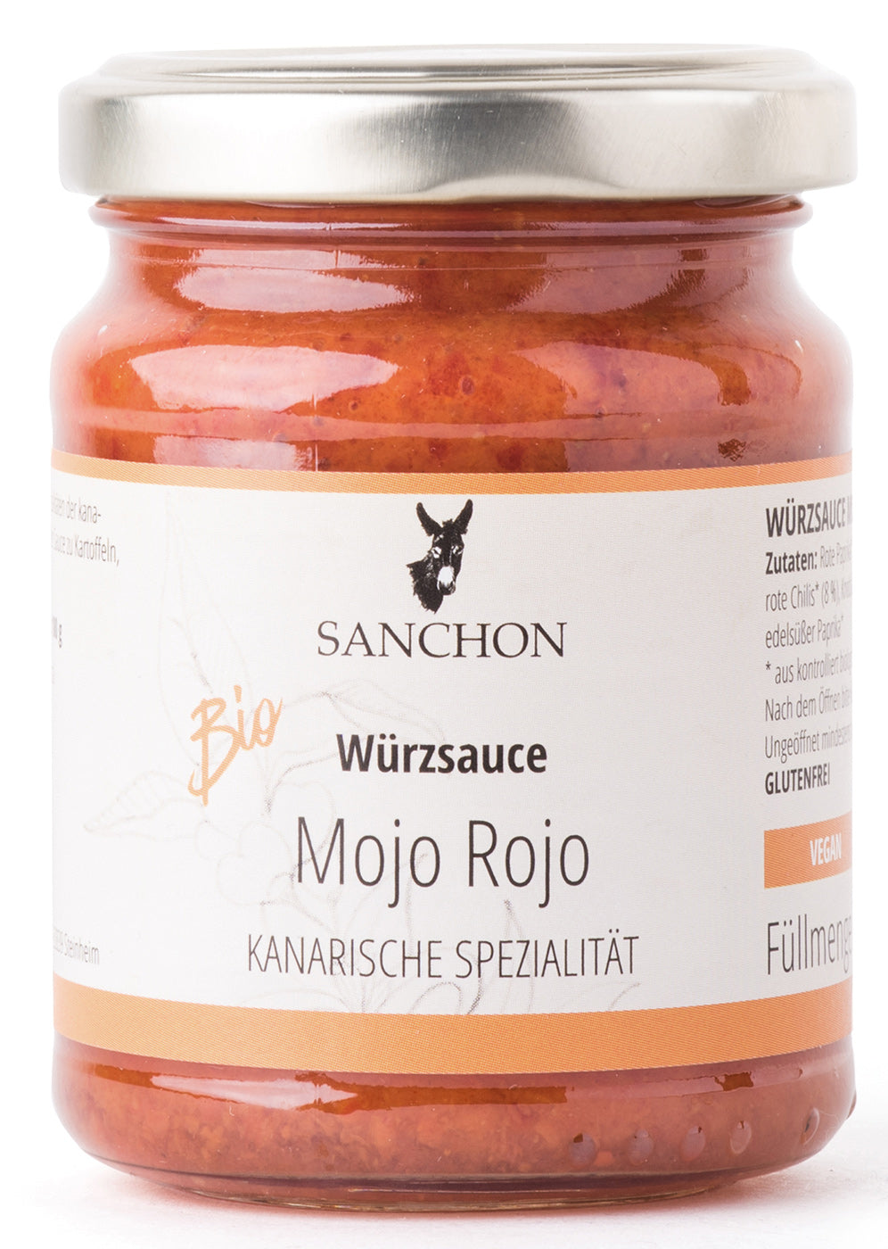 Bio Würzsauce Mojo Rojo, 125 g