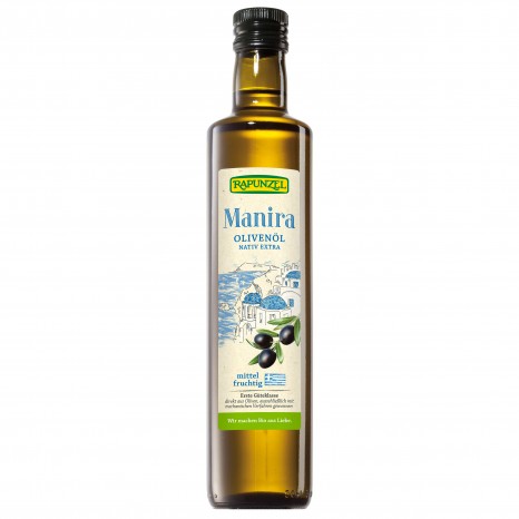 Bio Olivenöl Manira nativ extra, 0,5 l 