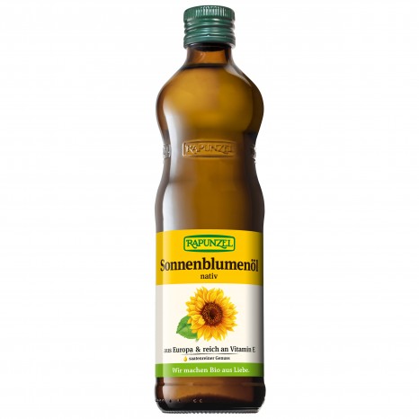 Bio Sonnenblumenöl nativ, 0,5 l 