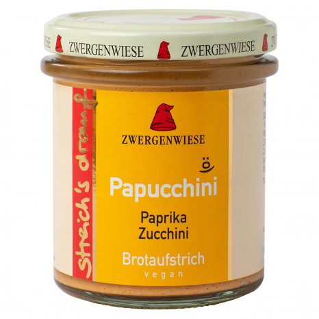 Bio Papucchini (Paprika Zucchini), 160 g streich's drauf 