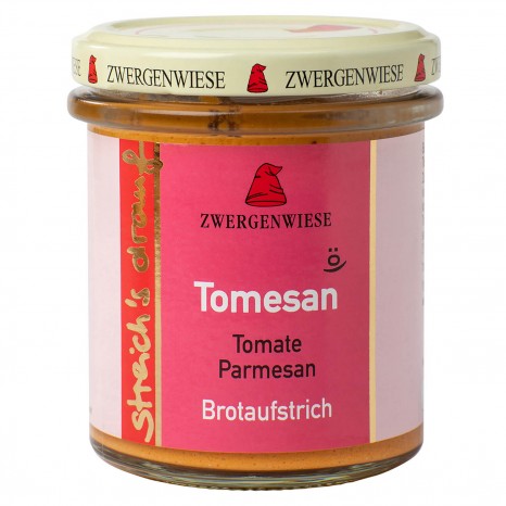 Bio Tomesan streich's drauf (Tomate Parmesan), 160 g 