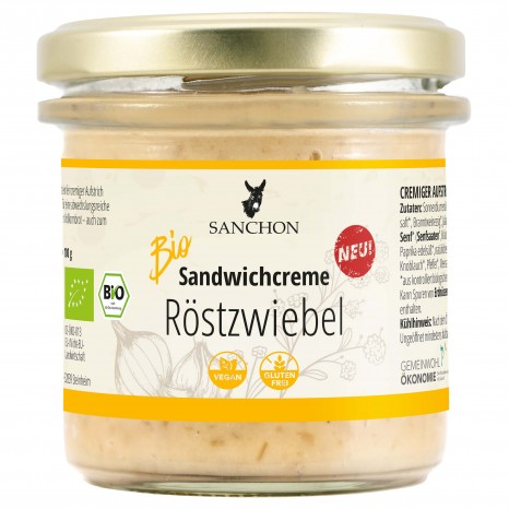 Bio Sandwichcreme Röstzwiebel, 135 g 