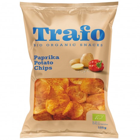 Bio Kartoffel-Chips Paprika, 125 g 