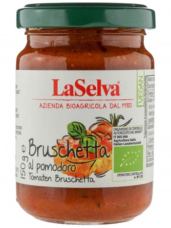 Bio Bruschetta al pomodore, Bruschetta aus Tomaten, 150 g 