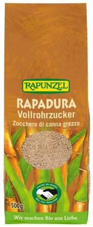 Bio Rapadura Vollrohrzucker, 500 g 